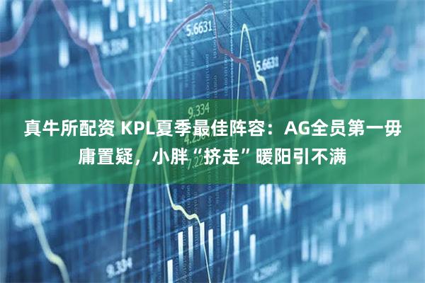 真牛所配资 KPL夏季最佳阵容：AG全员第一毋庸置疑，小胖“挤走”暖阳引不满