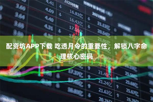 配资坊APP下载 吃透月令的重要性，解锁八字命理核心密码